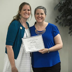 Student receiving National Certified Counselor License