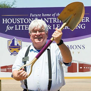 Professor John N. Davis participates in a nonprofit organization activity