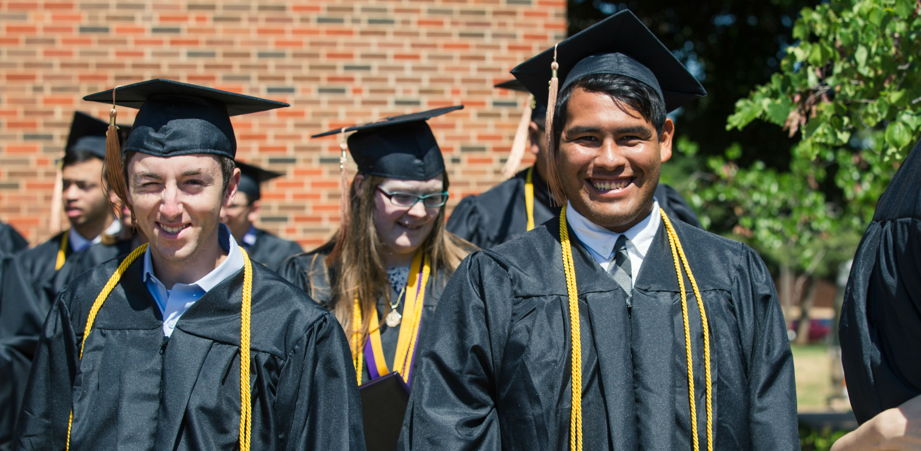 HSU Economics Program students at graduation
