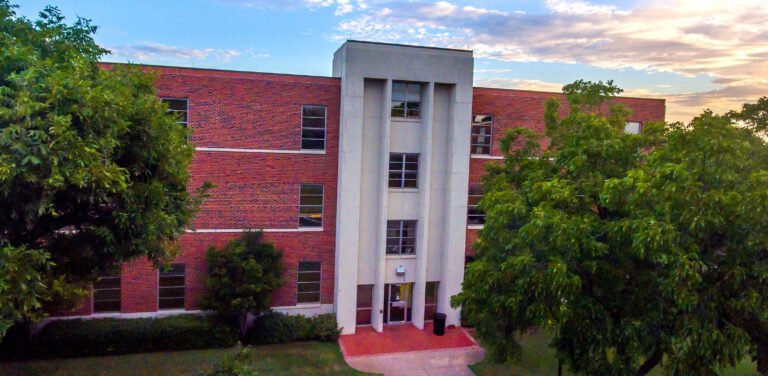 Academic advising center front entrance