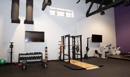 A portion of the human performance lab.