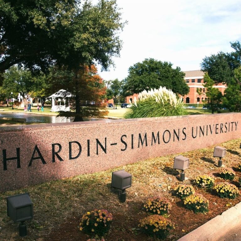Hardin-Simmons University entrance sign