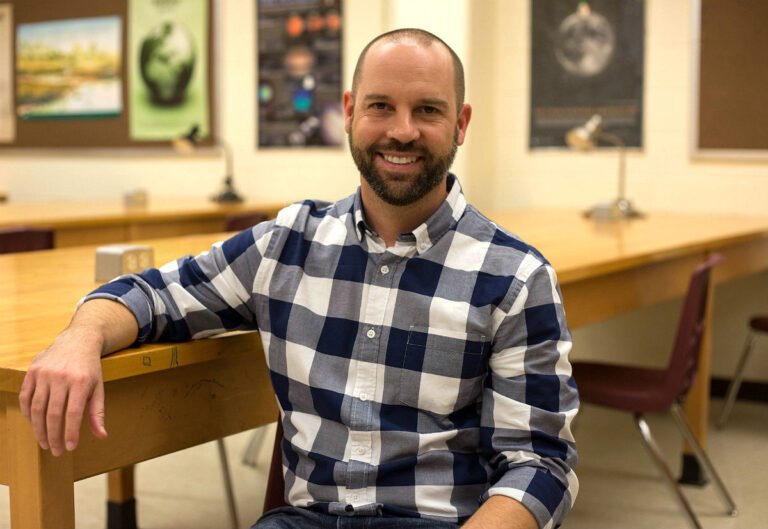 Chad Walters- Master of Physican Assistant student smiling