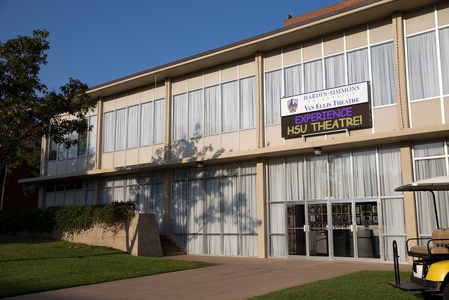 Hardin-Simmons Van Ellis Theater entrance