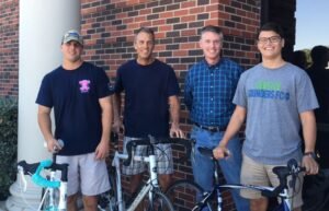 HSU Alumnus Donates Road Bikes to Leadership Studies Program