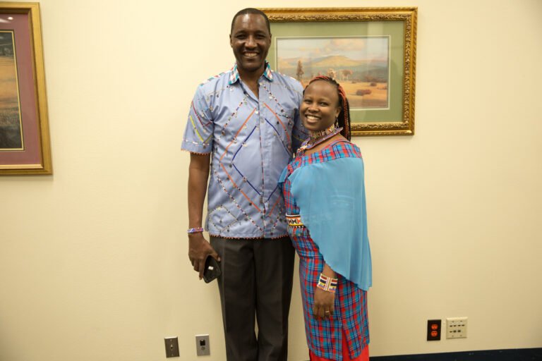 Kisemei Kupe and his wife Joyce
