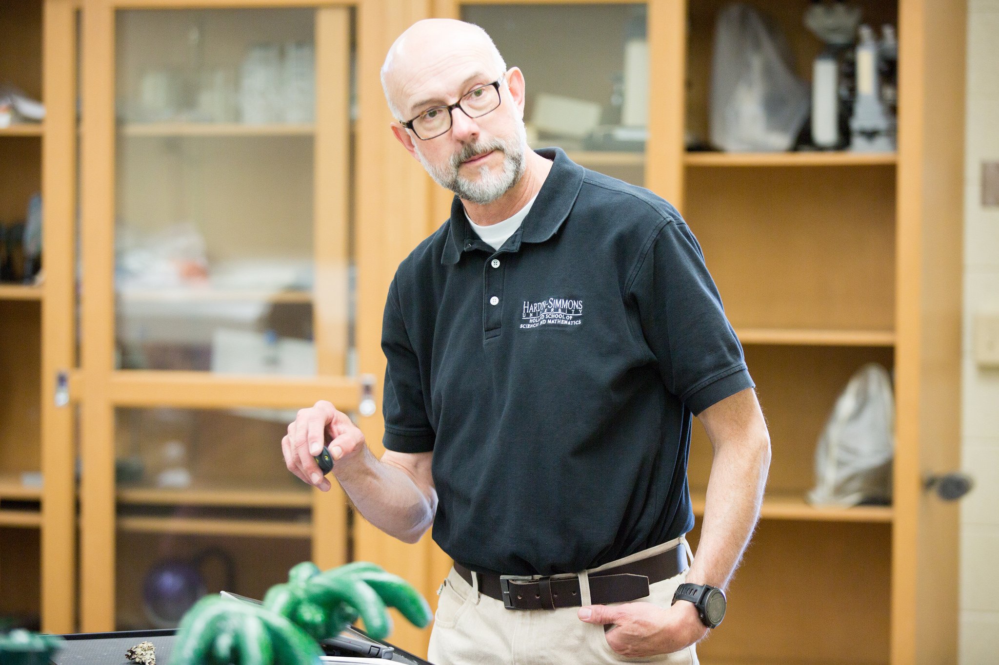 Photo of Physic Professor.
