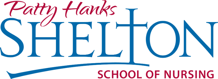 Patty Hanks Shelton School of Nursing logo.