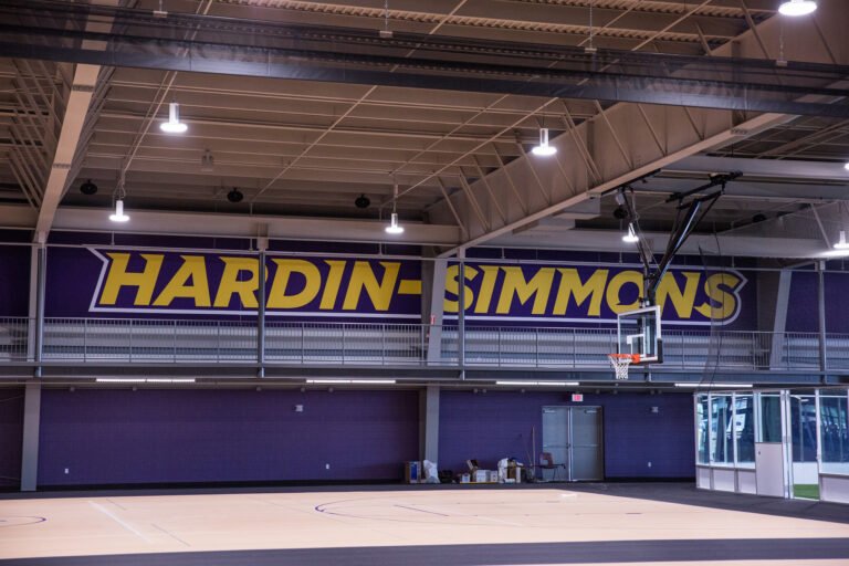 Fletcher fitness center basketball court