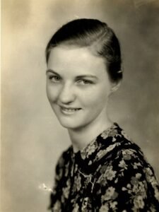 Dr. Virginia Connally in 1936