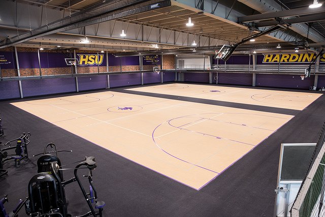 HSU basketball court