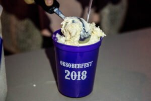 ice cream floats were served during Oksoberfest