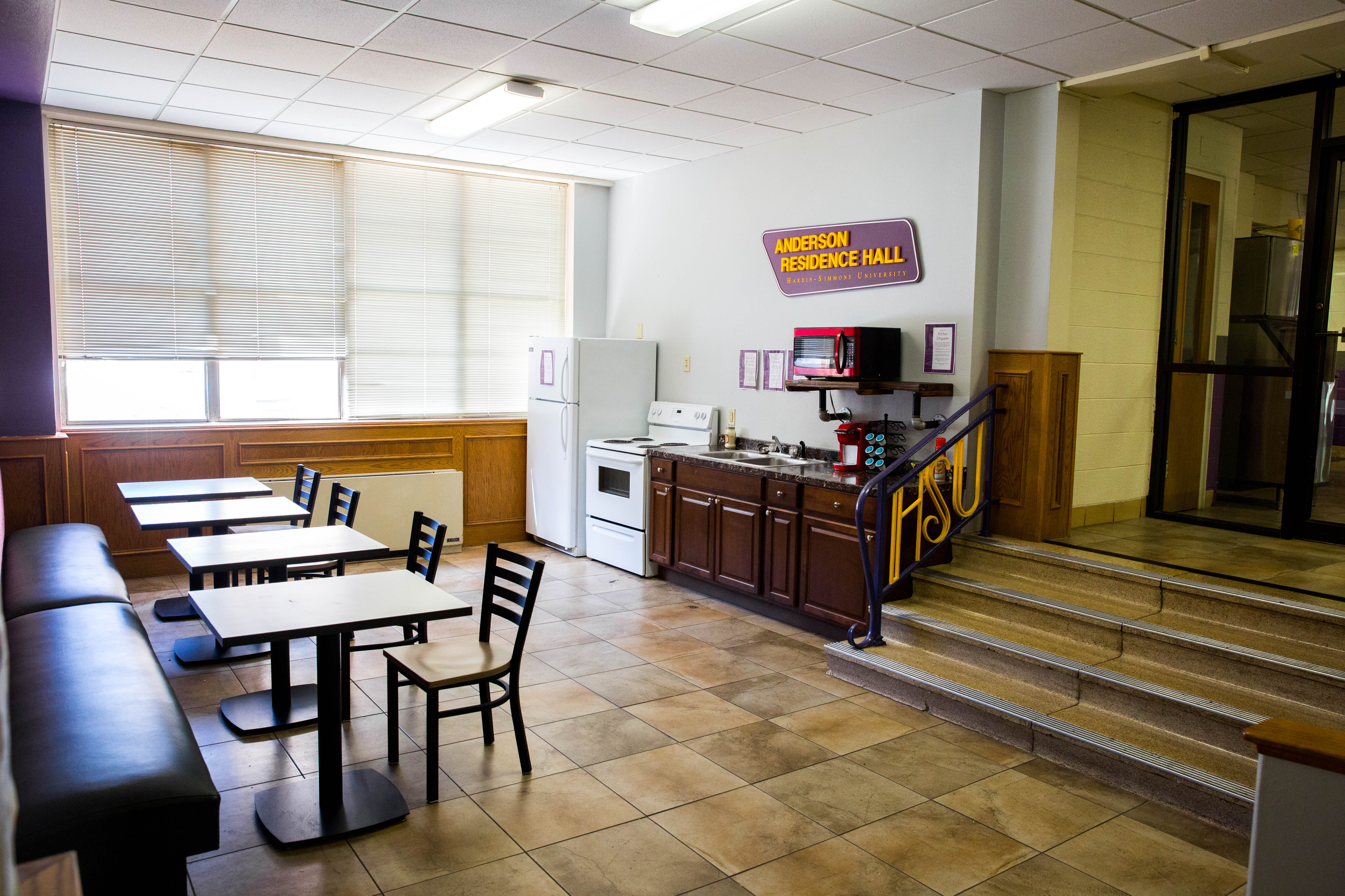 HSU Anderson Hall kitchen