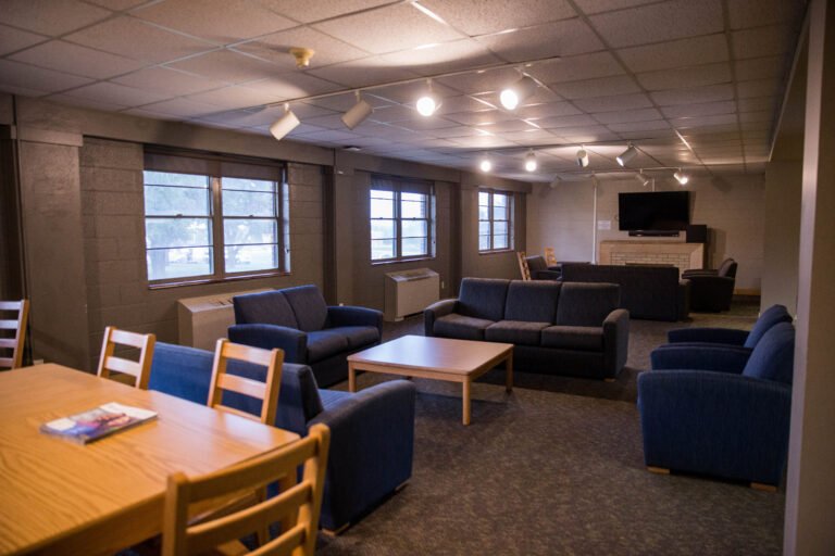 Beherens Hall Lobby with open seating