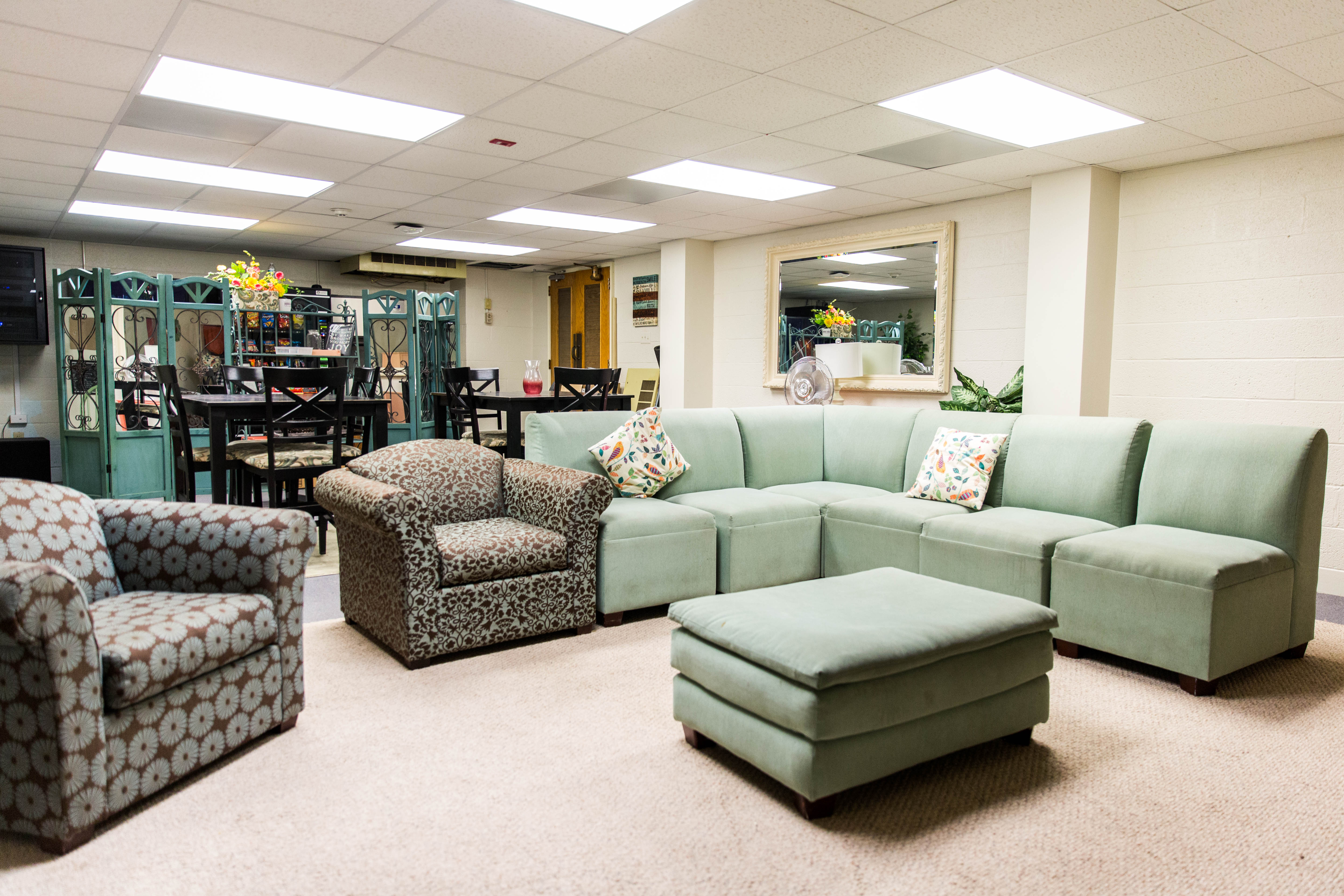 Blanche Lange Hall basement