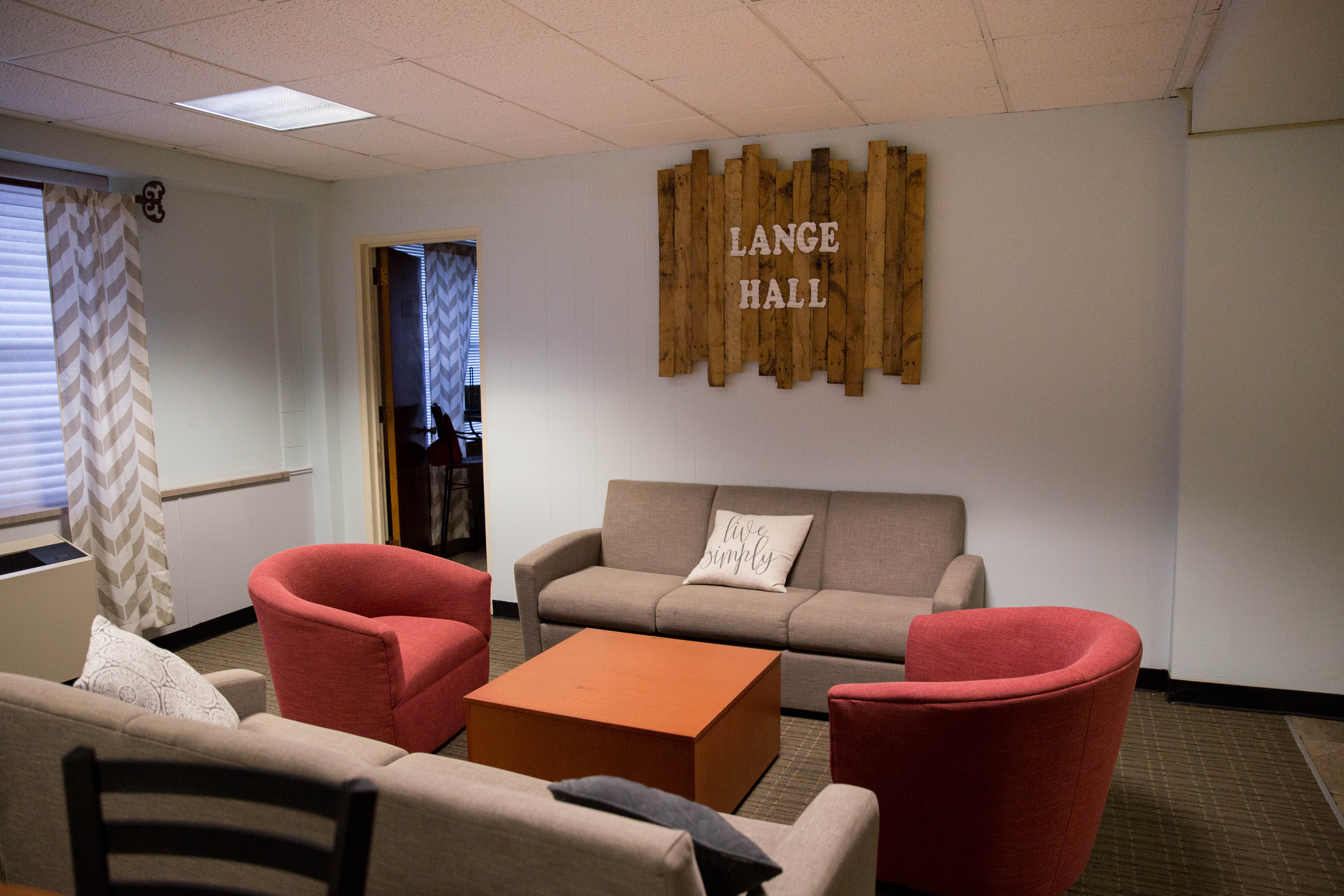 Blanche Lange Hall lobby