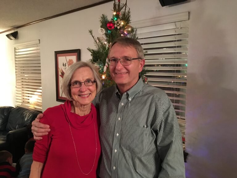 Susan and Art Green in their home