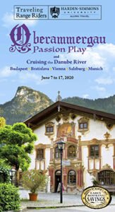 Oberammergau 2020 with HSU