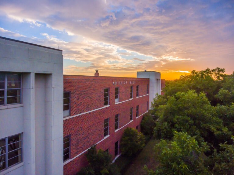 Abilene Hall on the Hardin-Simmons campus.