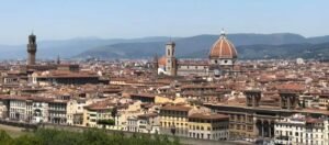 Piazzale Michelangelo city view