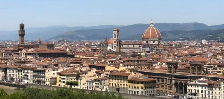 Piazzale Michelangelo city view