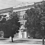 Built in 1919, the Simmons Science Hall remained in operation until the erection of the Sid Richardson Science Center in the 1960s