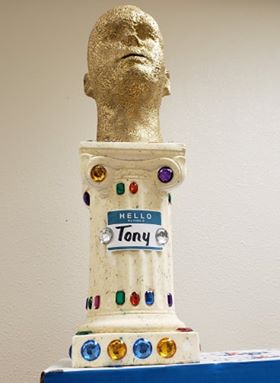 The Tony award is given to the winning team.