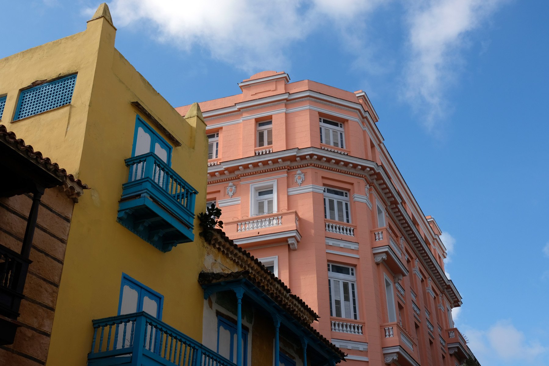 pink building