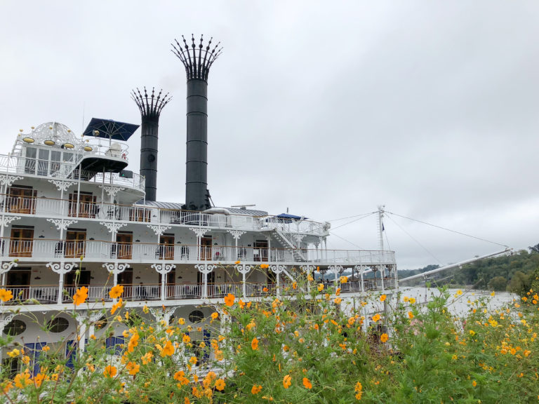 HSU Mississippi Cruise white boat