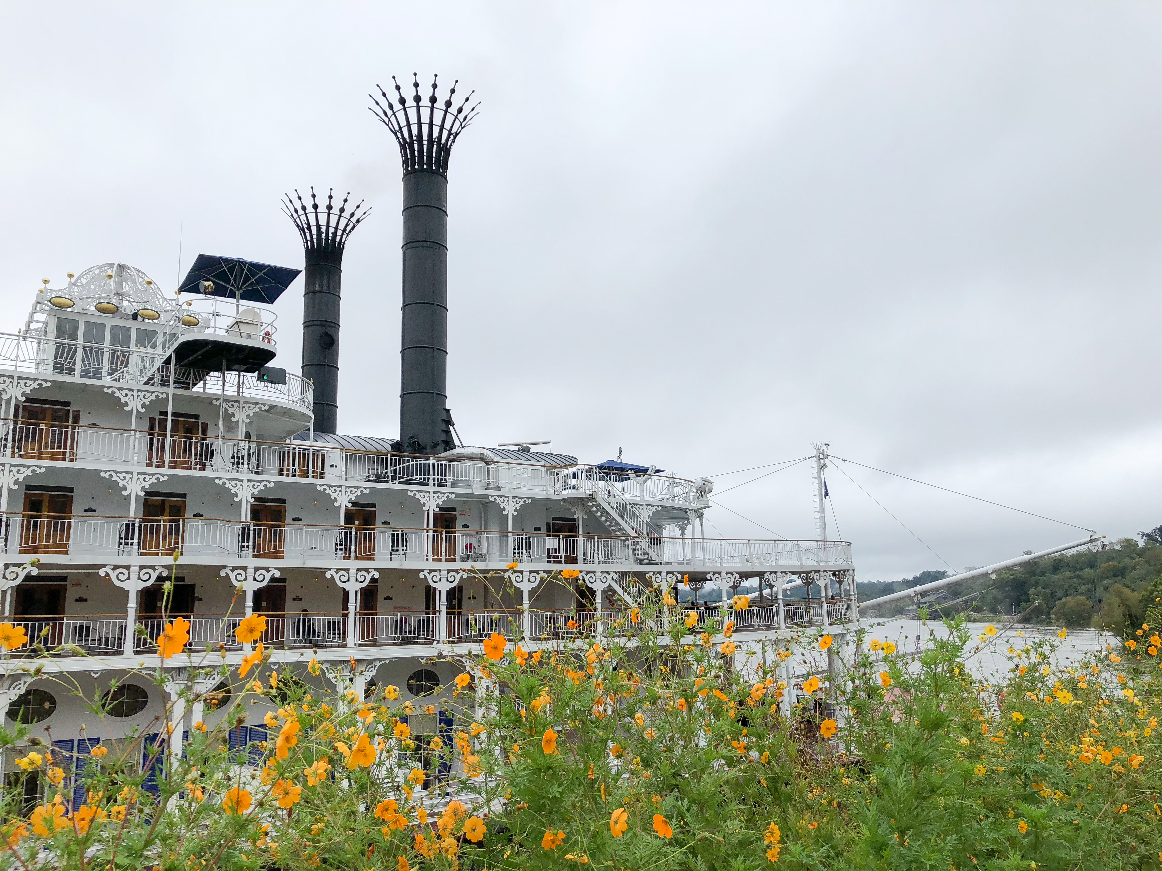 HSU Mississippi Cruise white boat