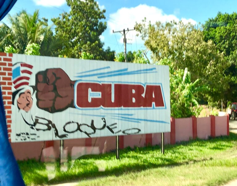 Cuba billboard