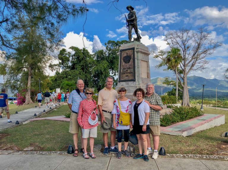 monument near mountains