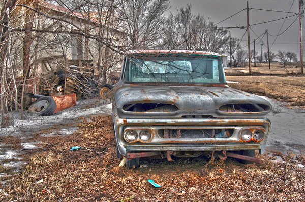 chandler rusted truck