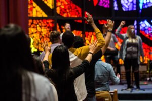 Worship session during the Emerging Leaders Conference 2019