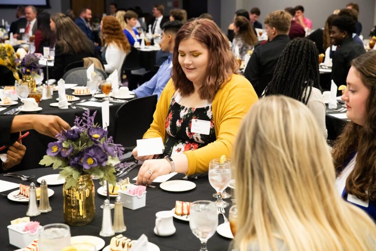The Etiquette Dinner has allowed HSU students to practice proper dining manners for over ten years.