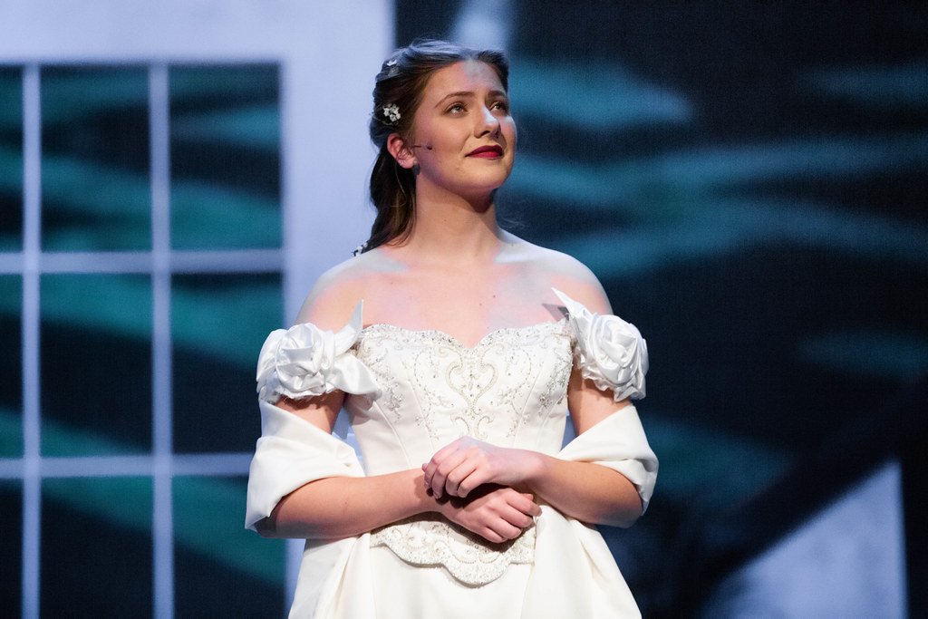 Senior Emily Hatch appears as the ghost of Colin's mother, Lily.