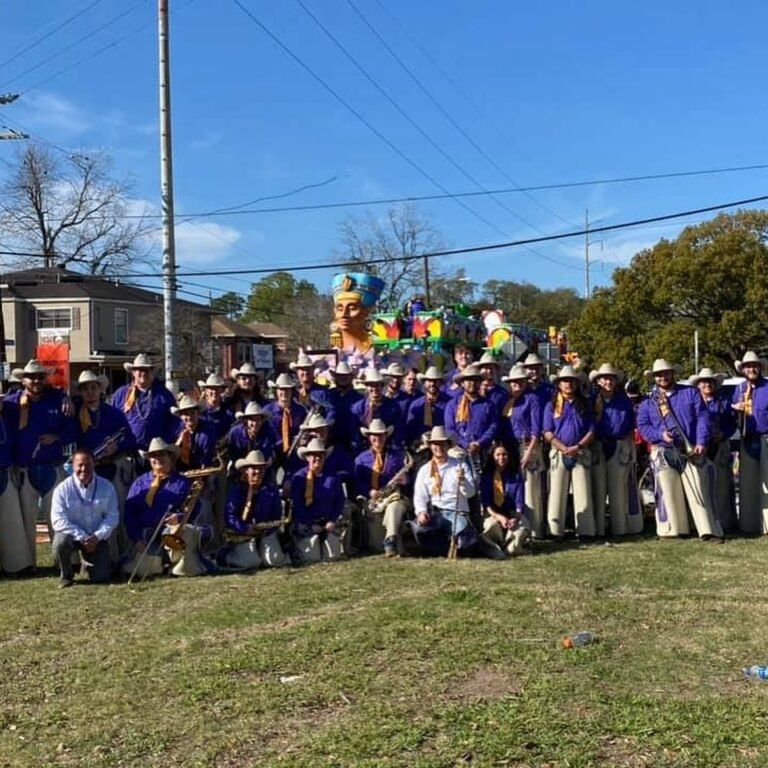 The World Famous Cowboy Band spent four days in New Orleans celebrating Mardi Gras.