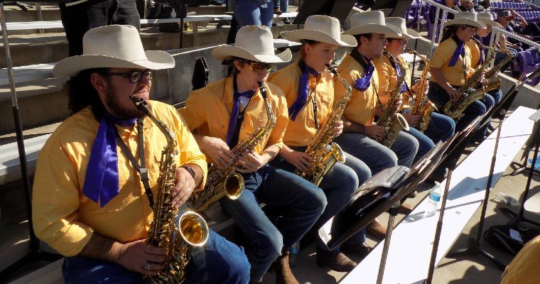 Cowboy Band in Stands