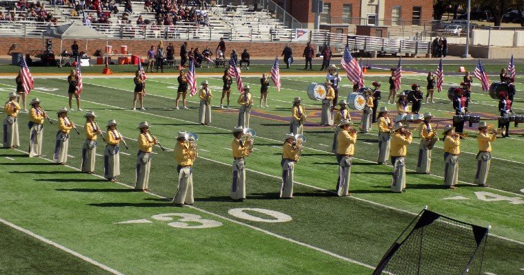 Cowboy Band Marching