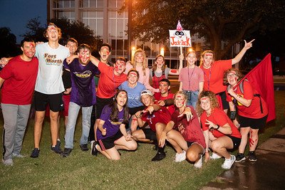 Red Team celebrates at STAMPEDE.