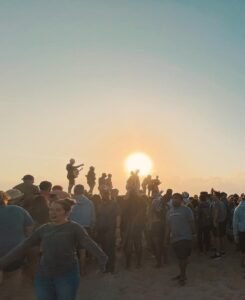 worship on the beach