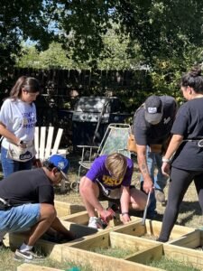 HSU students built a ramp with Boots on the Ground.