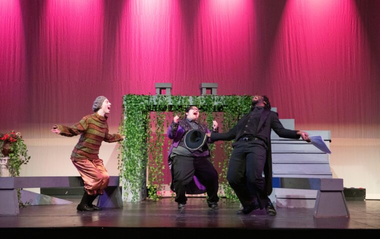 A scene from 2023's 24 Hour Shakespeare production.