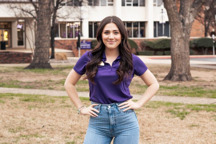 Morgan Even is the president of SGA.