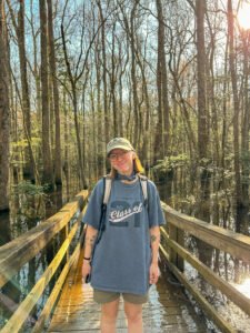Courtney Jackson-Govea ‘24 took a trip to the Smoky Mountains and Congaree National Park 