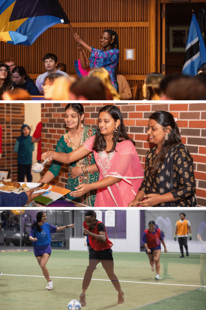 HSU Students during 2-25 International Week. 