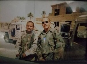 This Veterans Day, Hardin-Simmons University honors veterans like Nathan Ruelas (left), who served in Iraq and now pursues a social work degree to continue serving others beyond the battlefield.