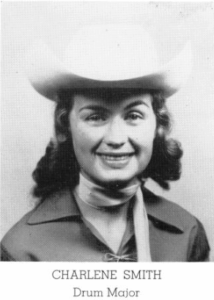 Charlene Smith Voss as an HSU student in 1960. Her time at Hardin-Simmons University — including leadership in the band — helped ignite a family legacy now carried on by her granddaughter, Kate.