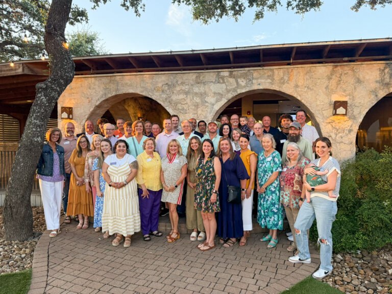 Alumni gathering group photo