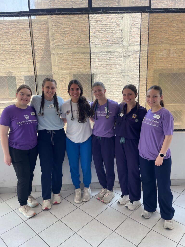 PA Students on their mission trip to Peru- Group Photo